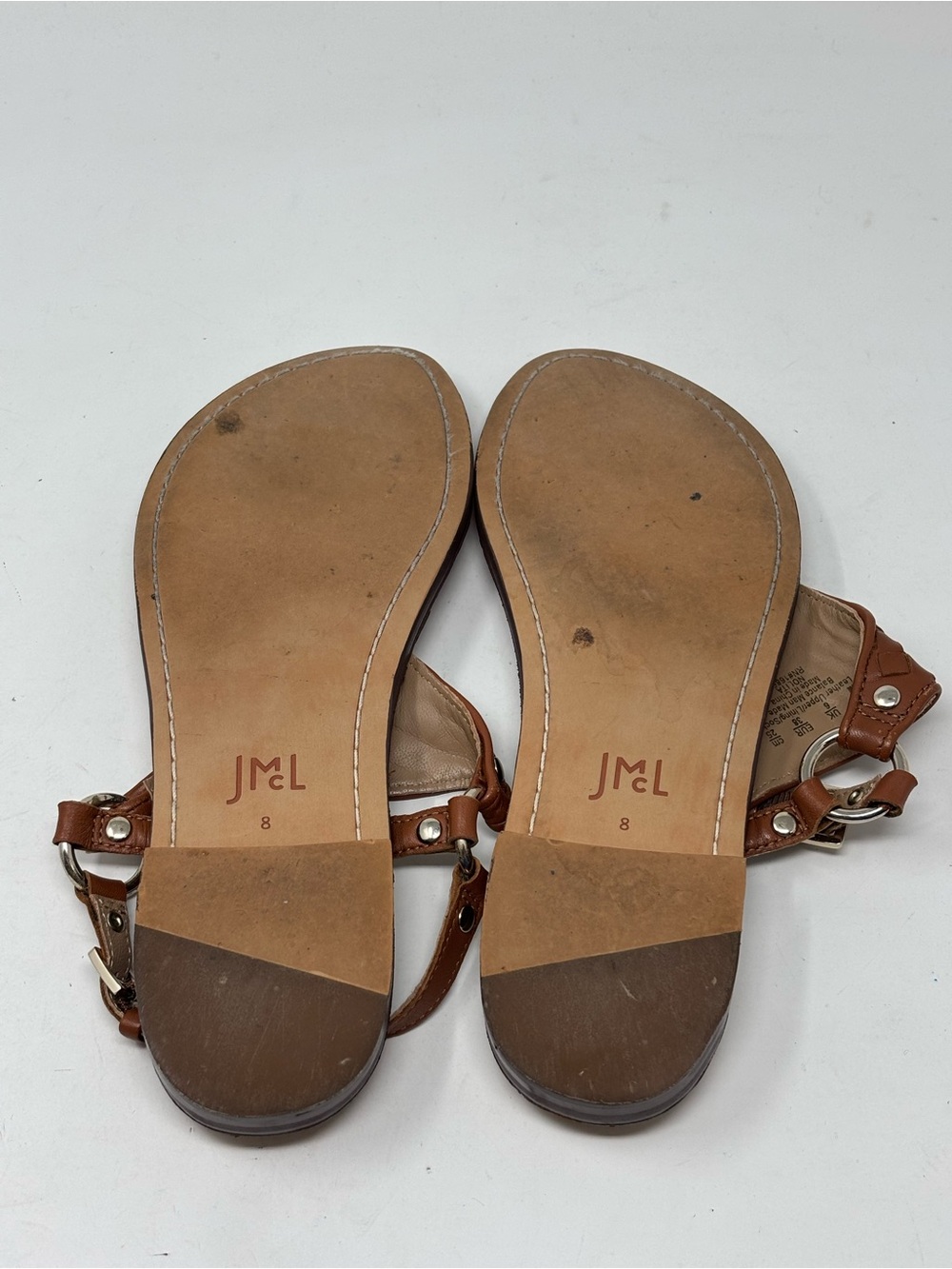 J. McLaughlin Nolita leather slingback sandals size 8 - Picture 9 of 13